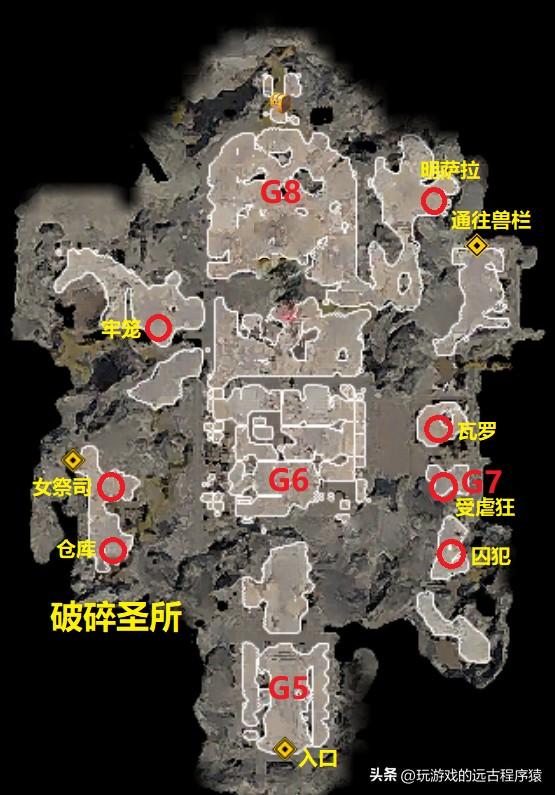 博德之门3 最详细全攻略含高清地图（12-破碎圣所）