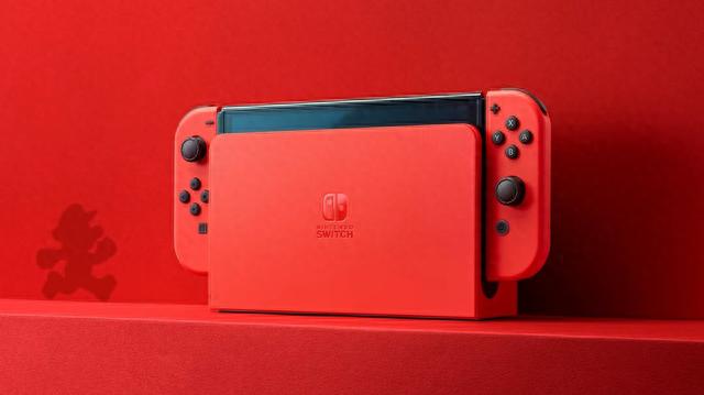 《超级马力欧兄弟惊奇》限定款任天堂Switch OLED主机公开